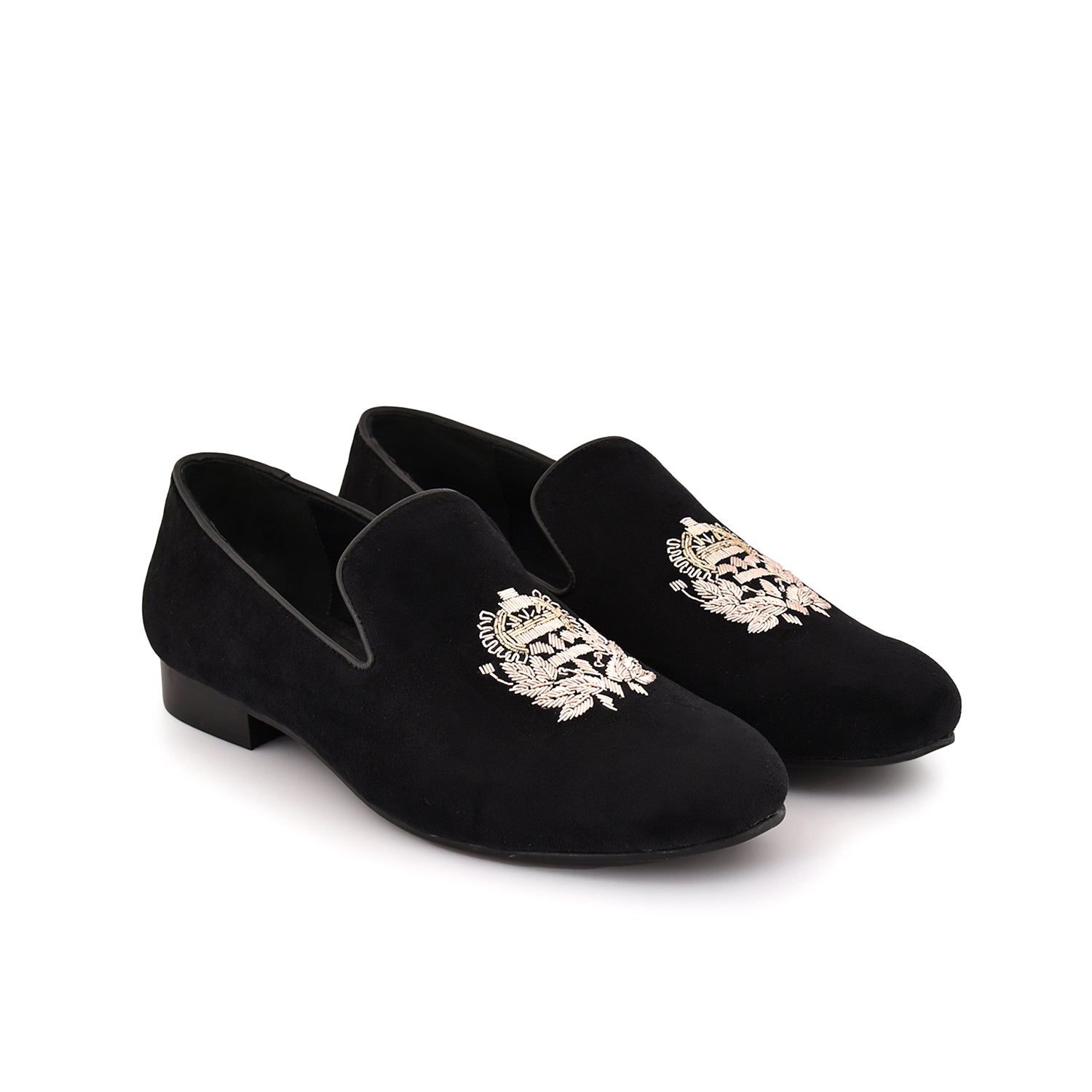 Black Embroidery Shoes