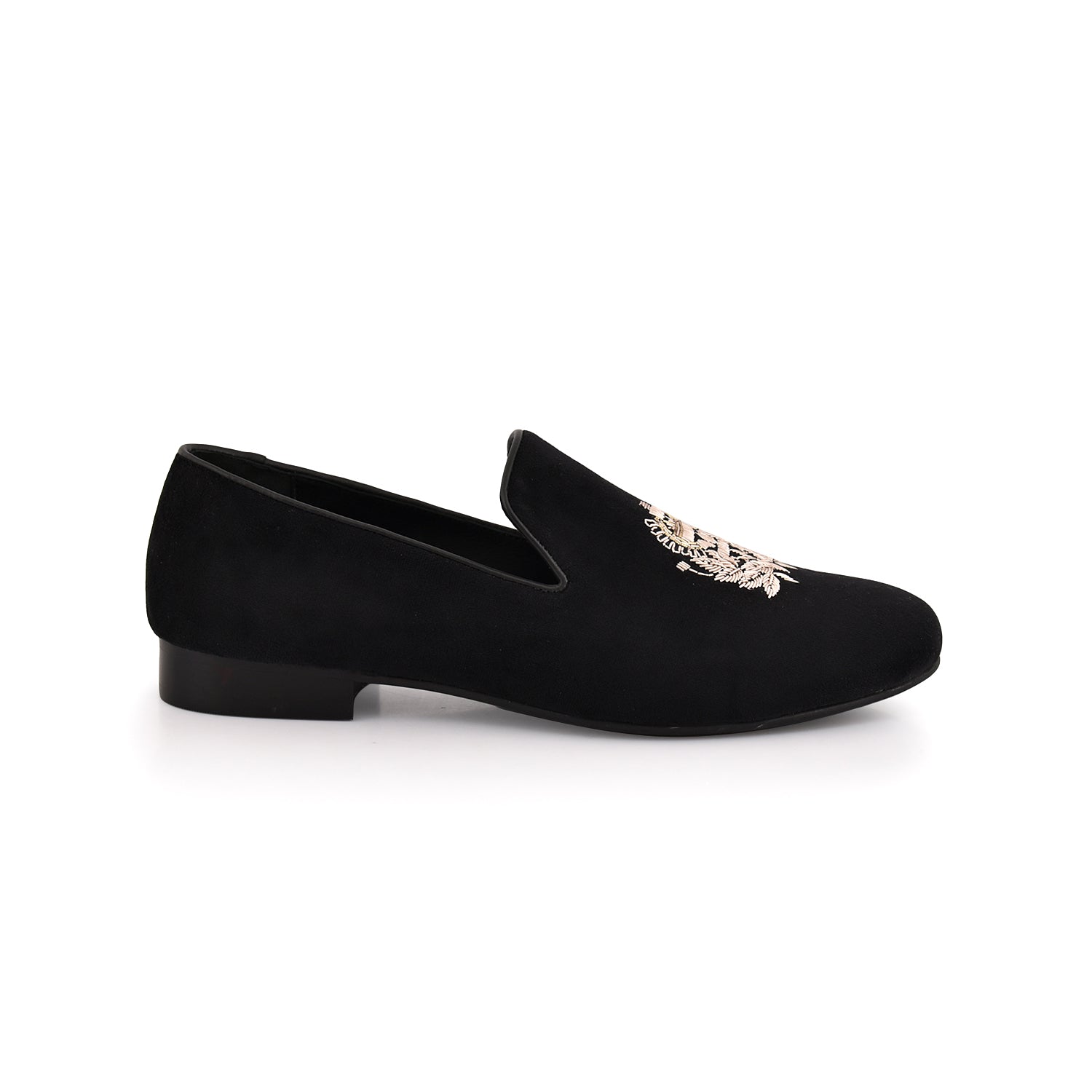 Black Embroidery Shoes